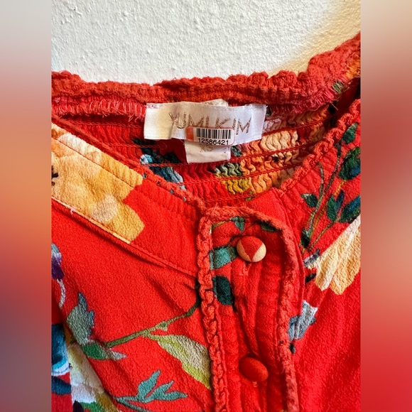 Yumi Kim Mercer Street Midi Dress In Symphony Red Size XS - Picture 14 of 16